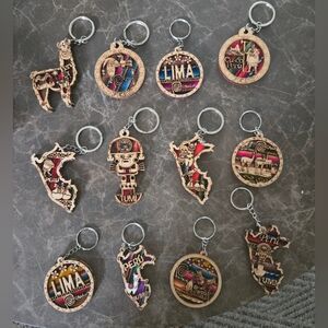 Colorful Peruvian Keychain
